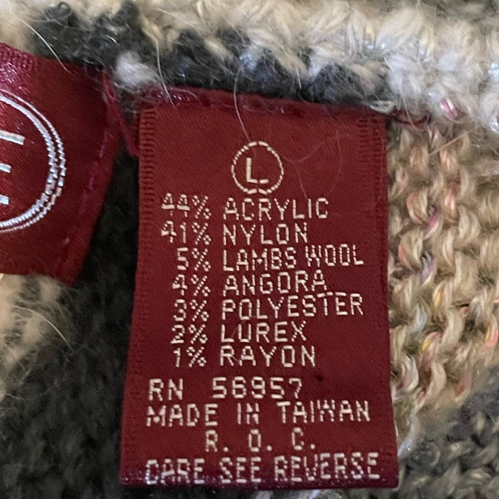 Vintage 80’s Ginenne Mixed Fabric Patchwork Pink … - image 16